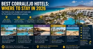 Corralejo hotels beachfront view Fuerteventura 2026