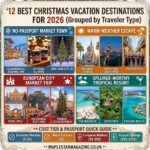 best Christmas vacations 2026 destinations guide | Maple Star Magazine