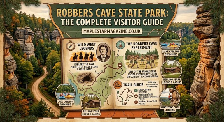 Robbers Cave State Park Oklahoma visitor guide | Maple Star Magazine