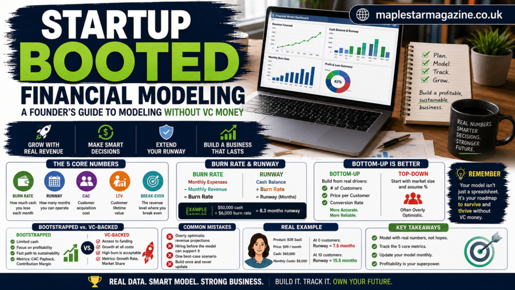 startup booted financial modeling guide burn rate runway | maplestarmagazine.co.uk