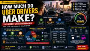 how much do Uber drivers make real 2026 pay data | maplestarmagazine.co.uk