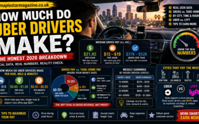 how much do Uber drivers make real 2026 pay data | maplestarmagazine.co.uk