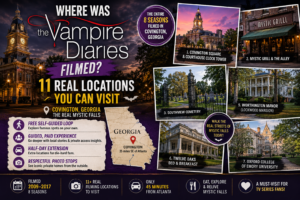 where was Vampire Diaries filmed Covington Georgia guide | Maple Star Magazine