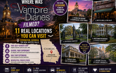 where was Vampire Diaries filmed Covington Georgia guide | Maple Star Magazine