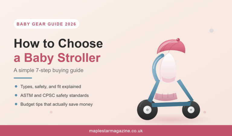 How to choose a baby stroller step by step buying guide at maplestarmagazine.co.uk