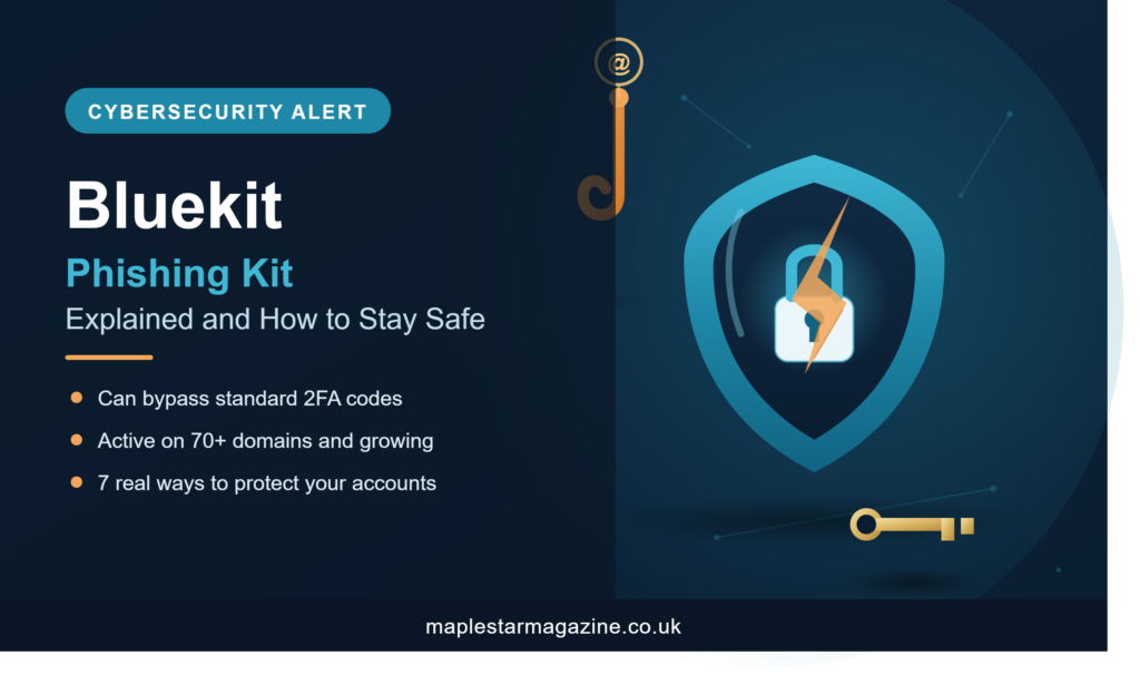 Bluekit phishing kit explained with protection tips at maplestarmagazine.co.uk