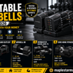 Best adjustable dumbbells set in a home gym