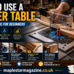 How to use a router table on a home workbench