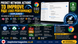 Predict network actions to improve page load performance setting in Chrome