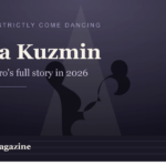 Nikita Kuzmin performing on Strictly Come Dancing