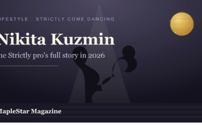 Nikita Kuzmin performing on Strictly Come Dancing