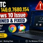 WebRTC Chrome Fix for Windows 10